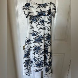 Floral Off Shoulder Dress Size S
